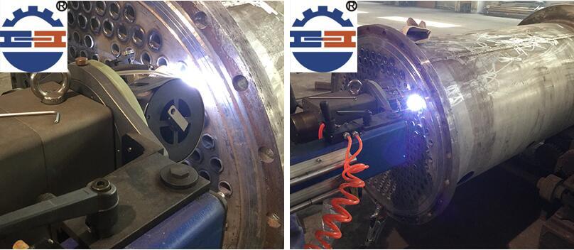 立式列管冷凝器細節圖 立式列管冷凝器細節圖