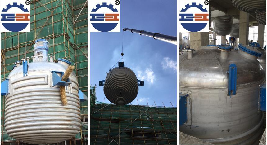 非標(biāo)不銹鋼反應(yīng)釜安裝圖 非標(biāo)不銹鋼反應(yīng)釜安裝圖